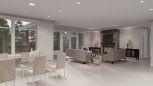 Render of interior of house on 3148 Mission