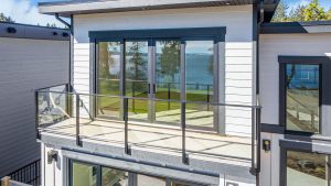 Upper balcony at 3560 Bonnie Drive, Nanaimo, BC