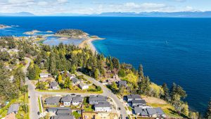 Neighbourhood view of 3560 Bonnie Drive, Nanaimo, BC