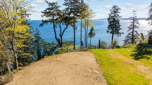 View from above the house on 3560 Bonnie Drive, Nanaimo, BC