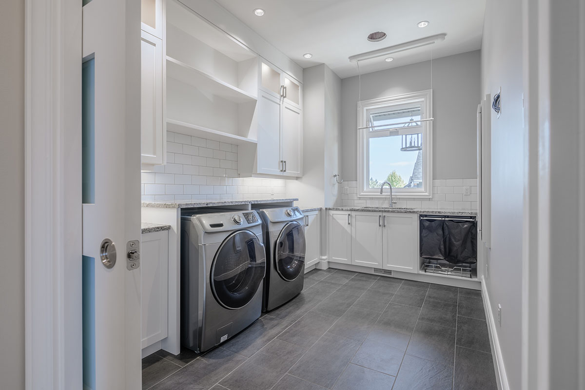 Small room with washer and dryer