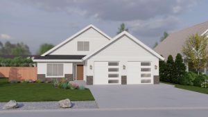 Exterior view of 1165 Robertson - rendition