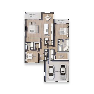 Main floor plan for 1165 Robertson