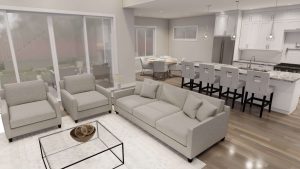 another view of 1165 Robertson interior rendition