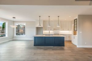 Interior view of kitchen coutner at 1165 Roberton in French Creek