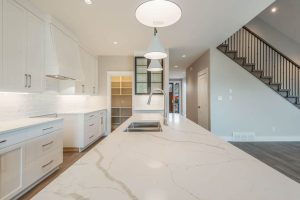 Beautiful kitchen counter at 1165 Roberton in French Creek