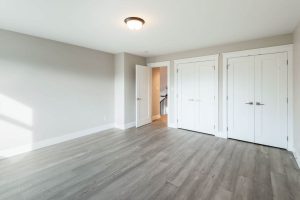 Interior view of large bedroom at 1165 Roberton in French Creek