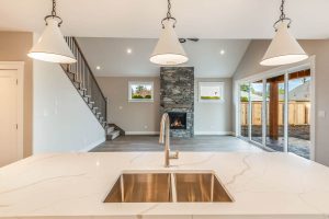 View on sink in open-concept kitchen at 1165 Roberton